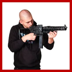 Wolfenstein SMG / Maschinenpistole Prop Replica Cosplay Weapon Gun