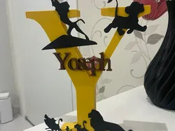 Yoseph Custom Name The Lion King - Free 3D Print Model