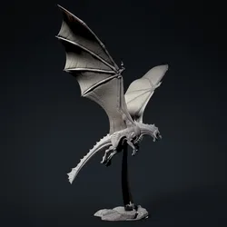 Young black dragon