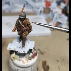 1940 french infantry free miniature and painting tutorial