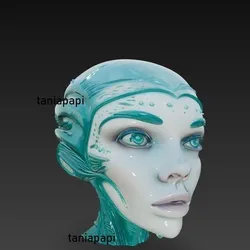 Alien face