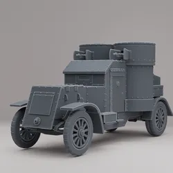 Austin 5st series armoured car, 1:72