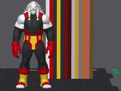 Battle Beast (invincible) - Free 3D Print Model