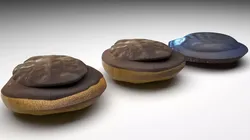 Biscuits With Jam 3D model