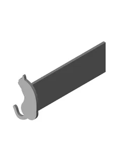 Cat Bookmark 5.stl