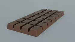 Chocolate Bar 3D model