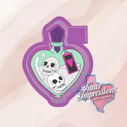 Crystal Skull Potion Freshie Mold