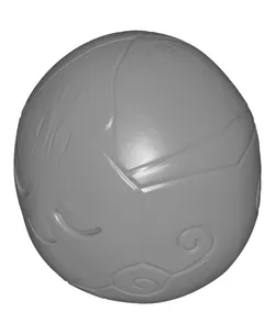 Cute Sleepy Stone Spirit 3D Print Model