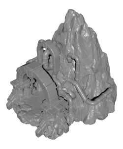 Dwarven Lava Forge STL File for 3D Print