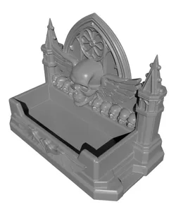 Gothic Cathedral Business Card Holder STL | Dark Academia Decor | Desk Display Accent | Goth Love