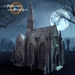 Gothic Cathedral - Supportless Cemetery Terrain