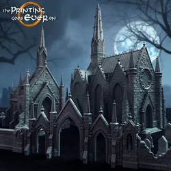 Gothic Cemetery Terrain Set - Supportless