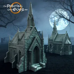 Gothic Chapel - Supportless Cemetery Terrain