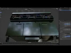 Henny Penny fryer big 3D model