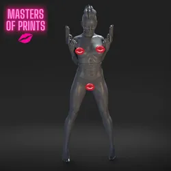 HORNY AND DANGEROUS - NSFW - EROTIC MINIATURE 75 MM SCALE