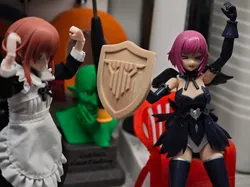 Kotobukiya Shield, use Kotobukiya Shield, enjoy life's many flavors, Mecha Girl Shield - Free 3D Print Model