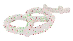 Peppermint Mini Pretzel Crackers 3D model