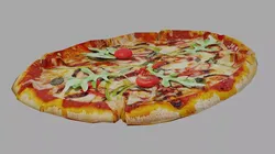 Pizza OBJ 3D model