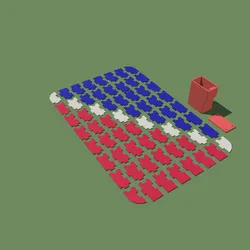 Playmatt and box, smaller jigsaw edition
