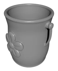 Porcelain Bloom Flower Vase