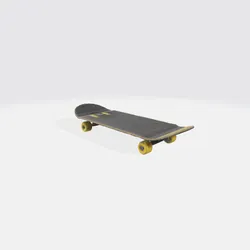 Realistic Skateboard 3D Model