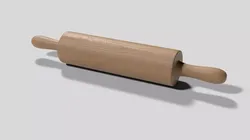 Rolling Pin Low-poly 3D model