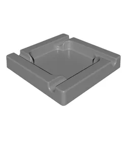 Square Geometric Ashtray | Desk Accessory