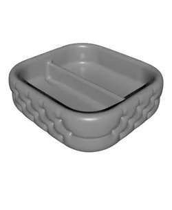 Tufted Desk Organizer & Divided Catchall Caddy