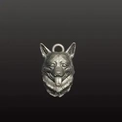 Welsh Corgi Dog STL – 3D Printable Keychain File for Corgi Lovers