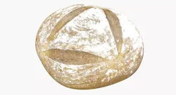 3D Scan Bread Low-poly 3D model