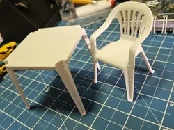 Bar table, plastic table - Free 3D Print Model