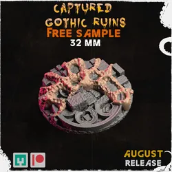 Captured Gothic Ruins - Bases & Toppers (Free Sample)