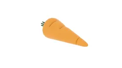 Carrot Marzipan 3D model