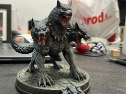 cerberus high detail  - Free 3D Print Model