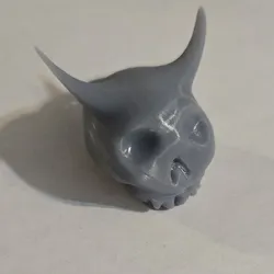 Devil Skull Keychain