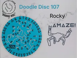 Doodle Disc 107 Rocky - Free 3D Print Model