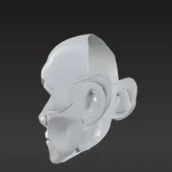 Futuristic Minimalist Mask STL – Sleek, Stylish & Easy to Print