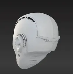 Minimalist Tech Mask – Futuristic Wearable 3D Print Design