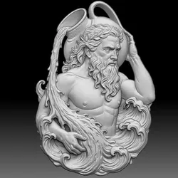 Poseidon Relief