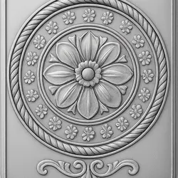 victorian ceiling tile floral design 002