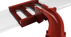 Anycubic cable guide for heatbed silicon mat