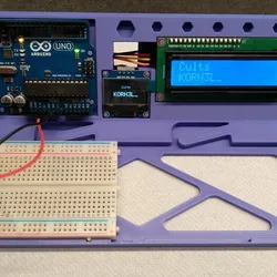 Arduino Uno breadboard stand