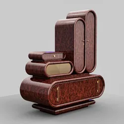 Art Deco 1930s Armoirette