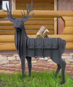 Barbecue in the form of a deer (bbq)