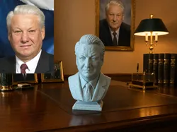 Busto de Borís Nikoláyevich Yeltsin (Eltsine) - Modelo de impresión 3D gratuito