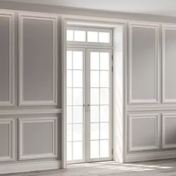 Classic door 3 3D model