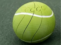 FIDGET GIRATORIO DE PELOTA DE TENIS - Modelo de impresión 3D gratuito