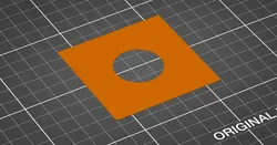First Layer Test (-> with peel-off support)