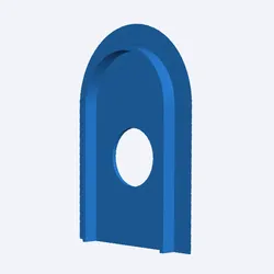 Gratis Other STL indir - Desk grommet with hole - Abdulloh Hayat