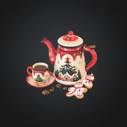 Holiday Tea  Setting